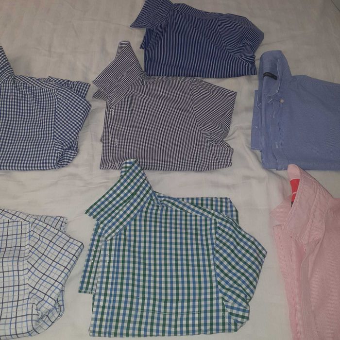 Set 7 camasi C&A, marimea L, diverse modele