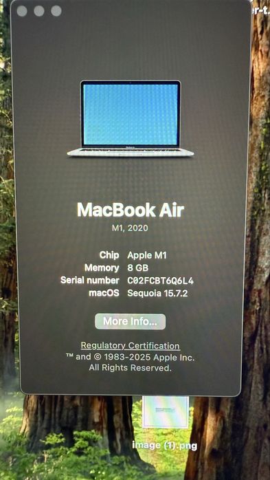 MacBook Air M1 2020 | 8GB RAM | Retina Baterie 91% | Stare excelentă