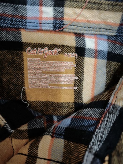 Фланелевая рубашка для мальчика