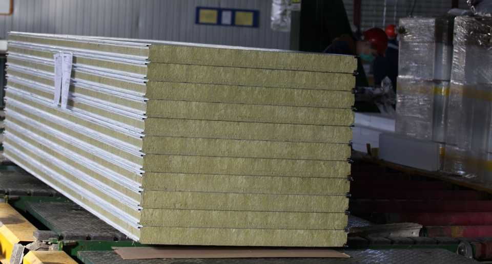 Сэндвич-панели стеновые и кровельные