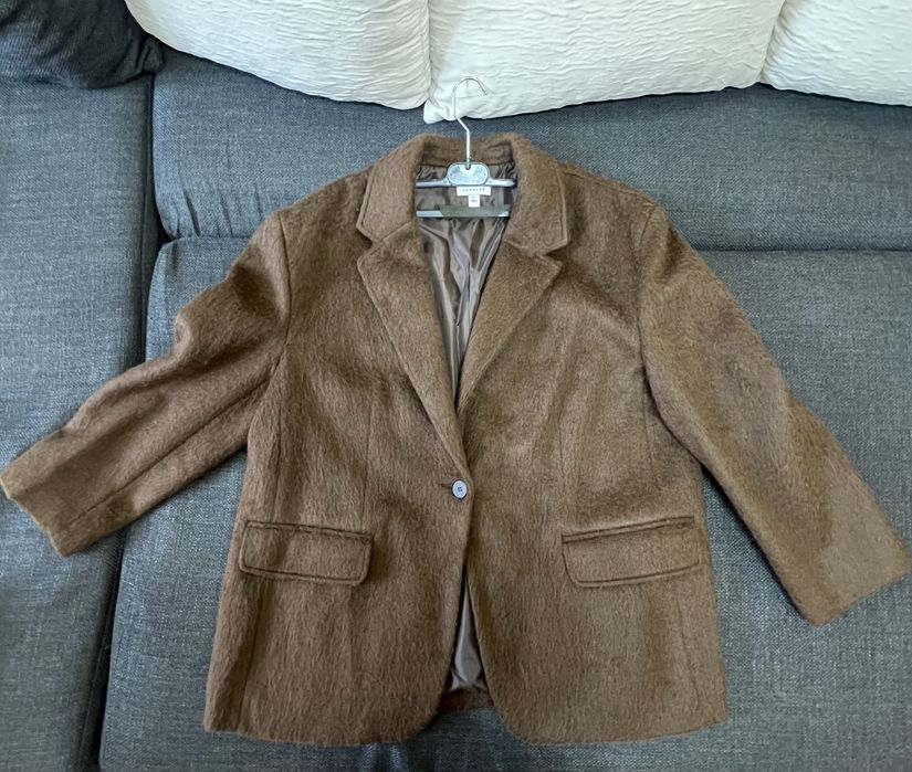 Шерстяной пиджак Topshop