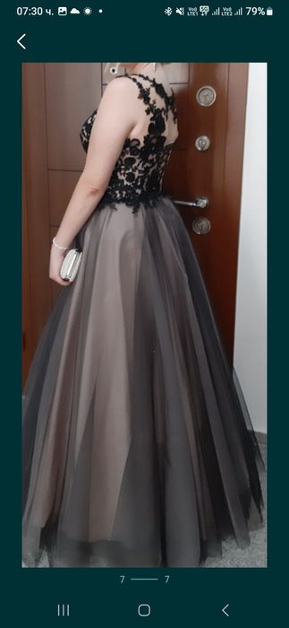 Елегантна бална рокля