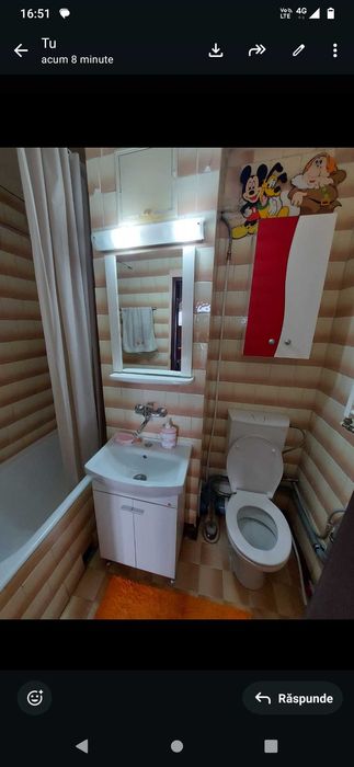 De închiriat apartament 2camere