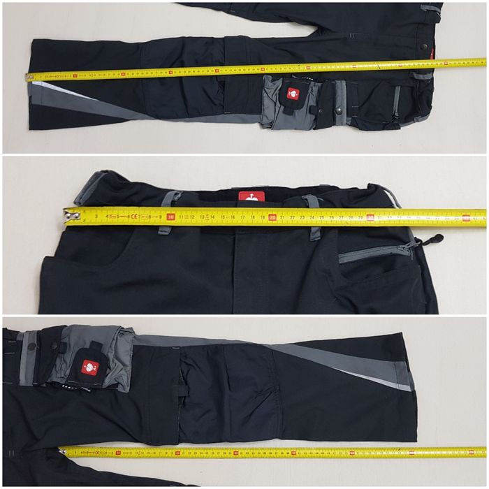 Pantaloni Engelbert Strauss Cordura, salopeta copii, mărimea 146 -152