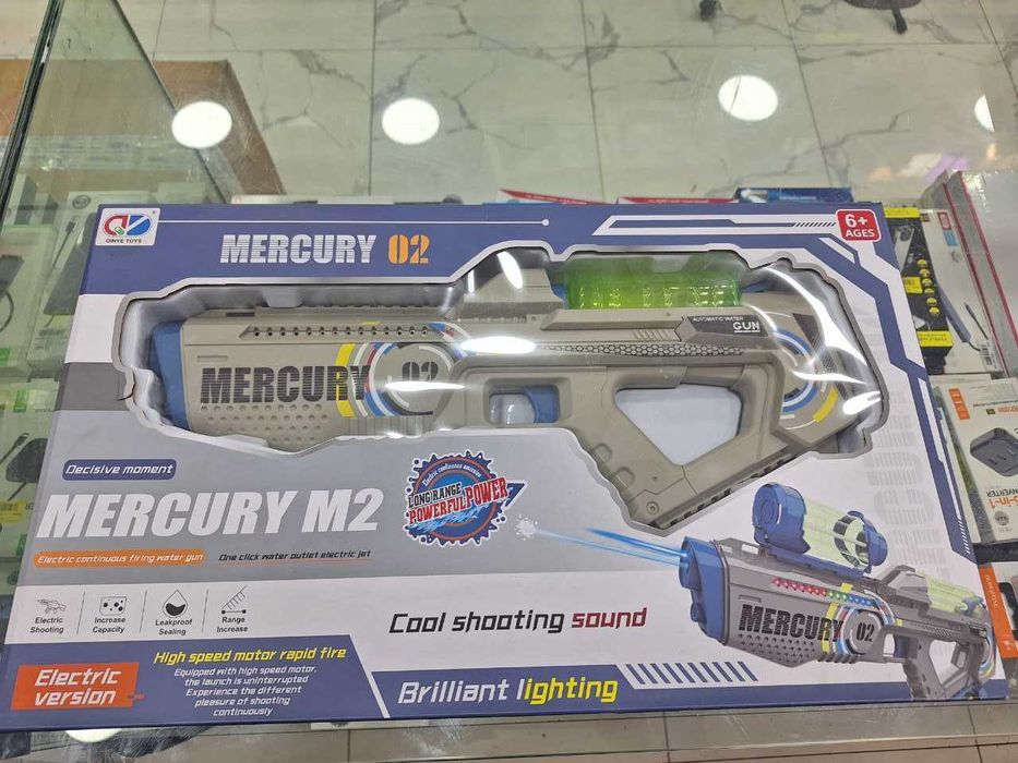 Водяной пистолет автоматический, игрушечный водяной пистолет