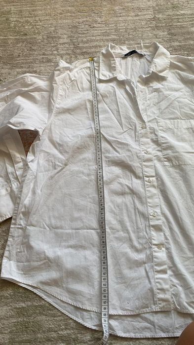 Бяла риза Зара Zara размер ХЛ