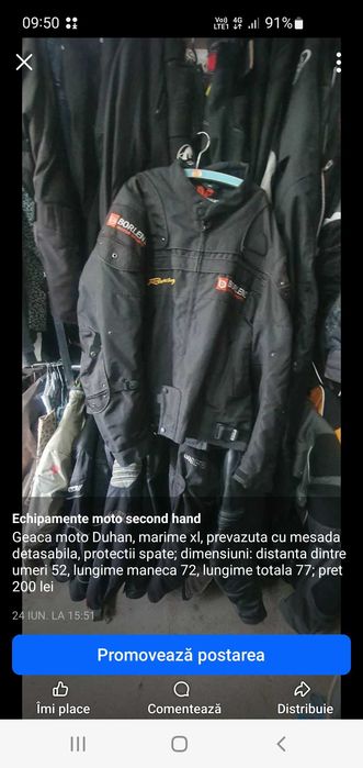 Geci moto diverse marimi