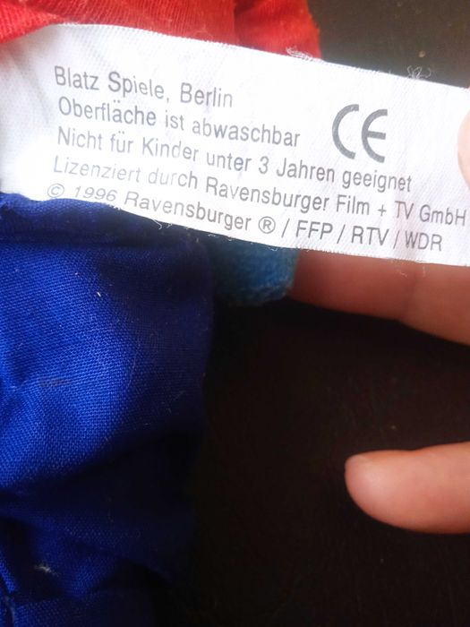 Captin Blaubar / Капитан Блаубар  филмова ретро играчка от 90-те