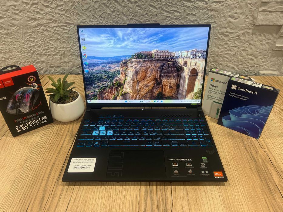 Ноутбук Asus Tuf Gaming A16 \ RYZEN 9-7845HX \ 16GB \ 1Tb SSD \RTX4060
