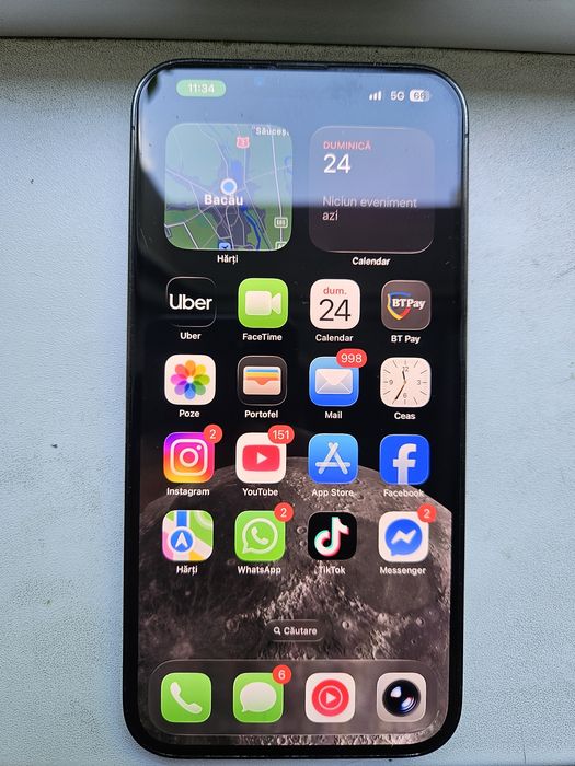 Iphone 13 pro max culoare verde 85% baterie