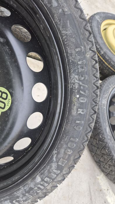 Оригинална Резервна гума / Патерица за VAG Групата  19 Цола 5х112 66.6