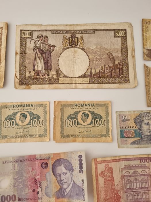 Bani vechi de colecție