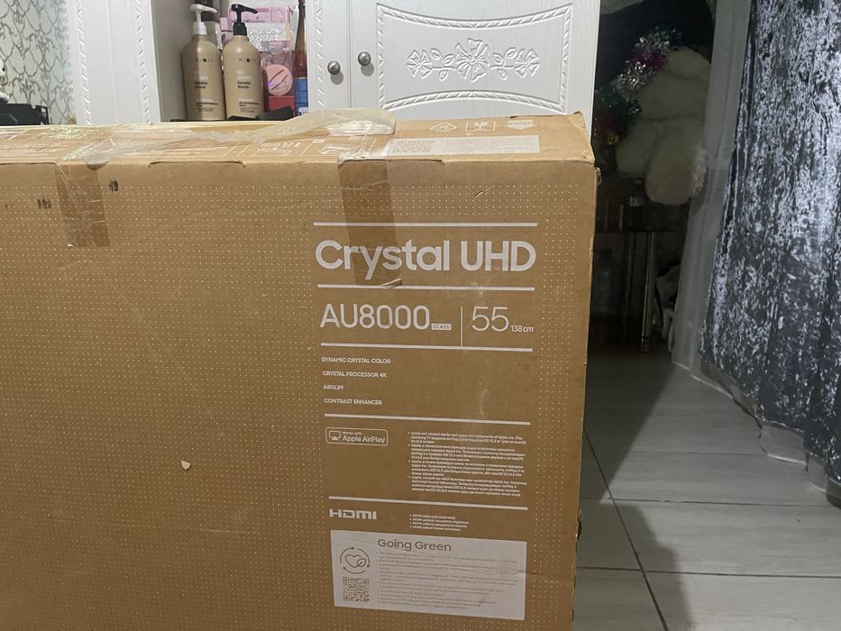 Crystal UHD AU8000, CLASS 55, 138см