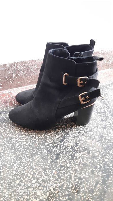 Botine negre dama