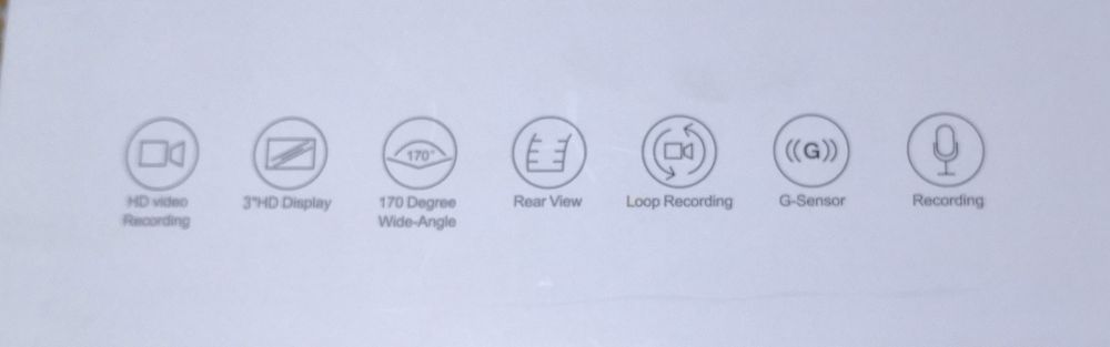 Camera auto de bord DVR duala RoHS® SafetyFIRST Rezolutie 1980x1080P H