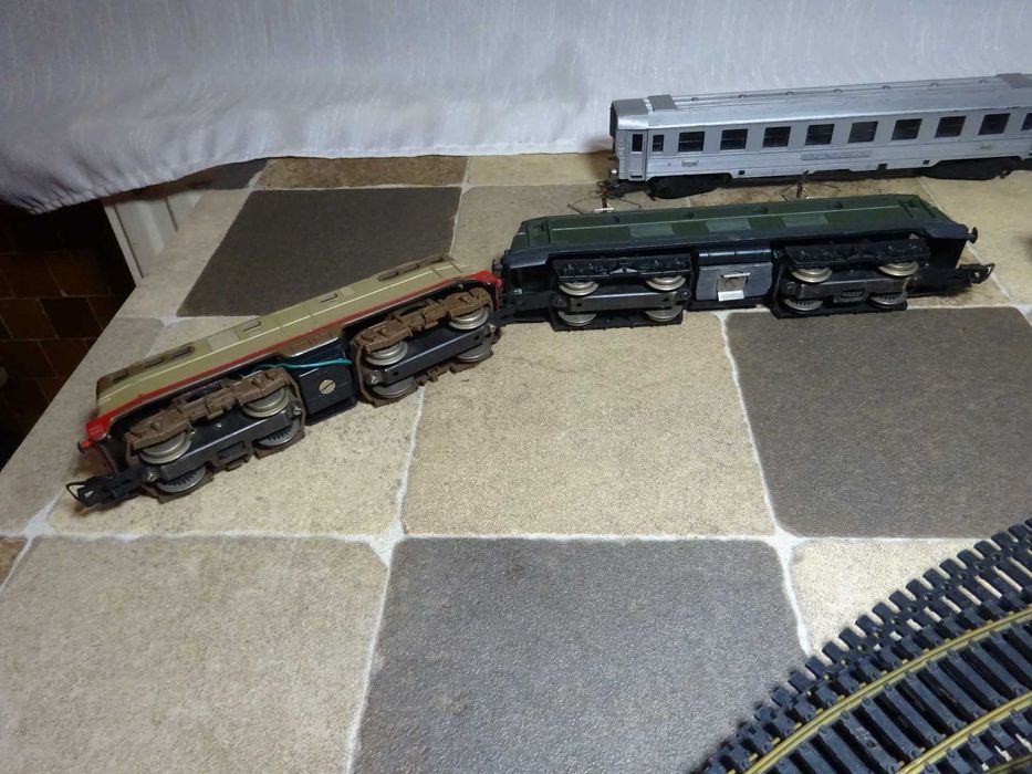 Trenulet electric vintage Lima