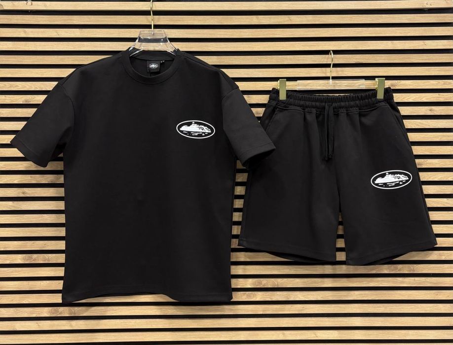 Ново! Corteiz / Essentials / Syna World / Denim Tears / Nike Tech Fleece / Sp5der / Stussy / Trapstar Летни Екипи Комплекти