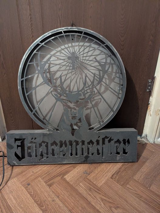 Semn LED Jagermaister 60x60 cm