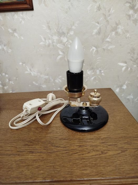 Лампа настольная СССР ретро