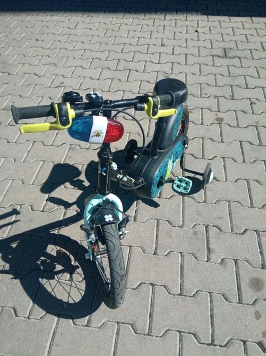 Детски велосипед с помощни колела – 16”, отлично състояние