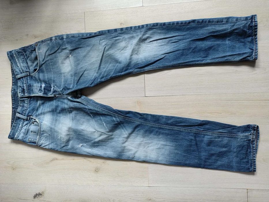 Blugi G-Star RAW Arc 3D style faded blue wash, Size 31x32