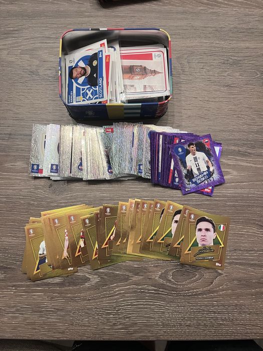 Стикери topps uefa euro 2024