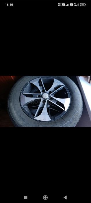 Продам обмен Диски с новой резиной