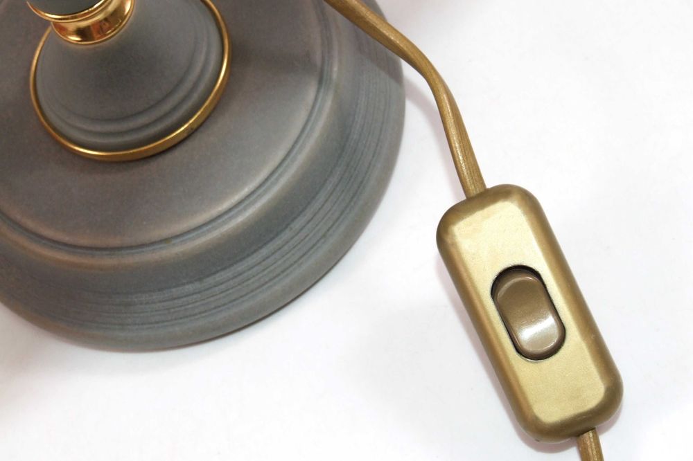 Veioza de camera ULMA, abajur sticla Murano, Made in Italy, IMPECABILA