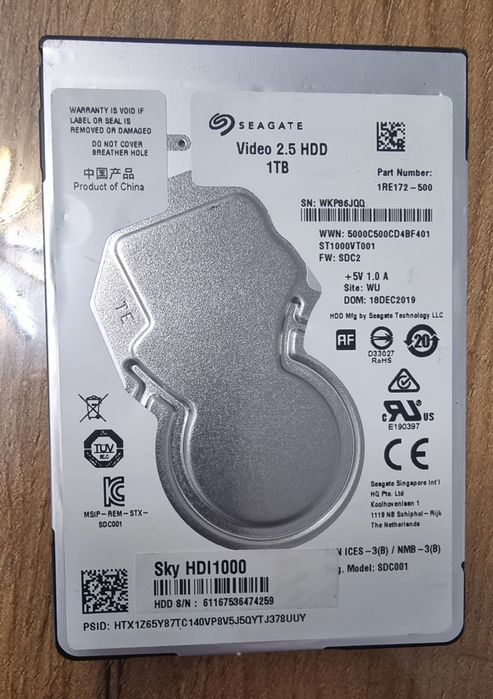 Хард диск 1 TB Seagate