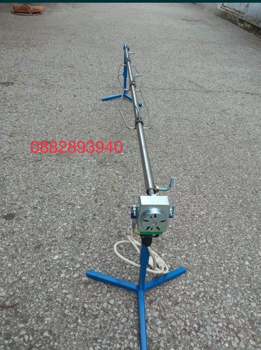 Електрическо чеверме 12v/220v + корито и скара