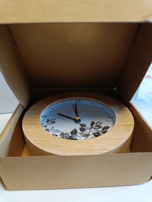 Ceas desteptator lemn de bambus