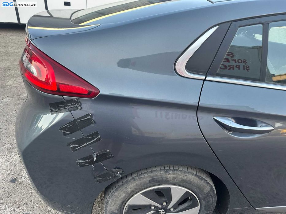 Aripa Caroserie Dreapta Spate Hyundai Ioniq 2016 - 2019 Culoare YT3 Stardust Gray [K6464]