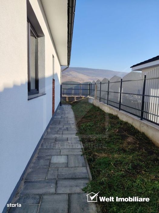 Casa moderna, 120mp utili, 38mp terasa, Popesti, 12km pana la gara Clu