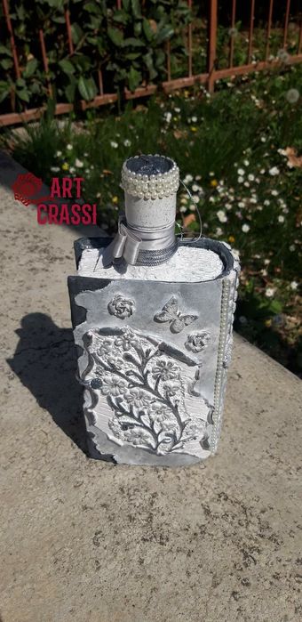 Арт Бутилка-книга