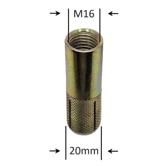 Piulita Expandabila M16x65mm – 25buc/cutie