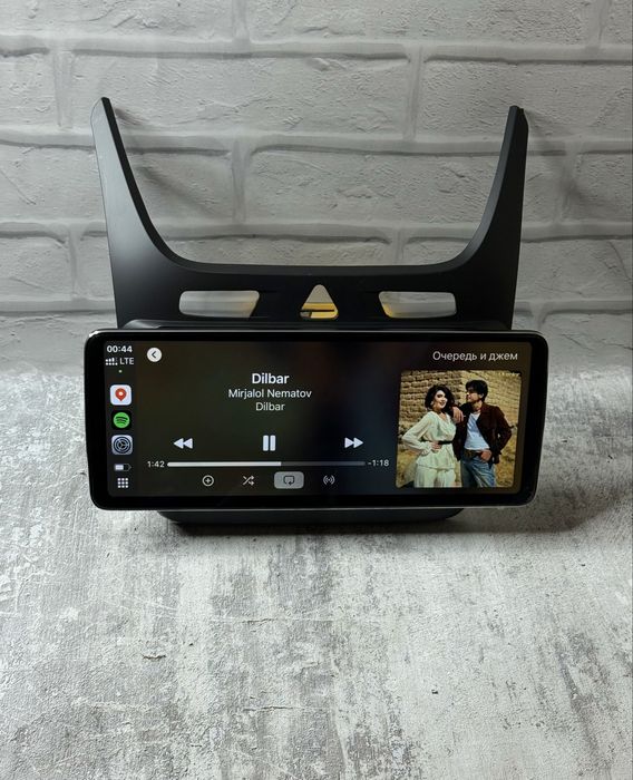 Магнитола для Кобальт Cobalt с рамкой 4+64г сим карта 8 ядер процессор