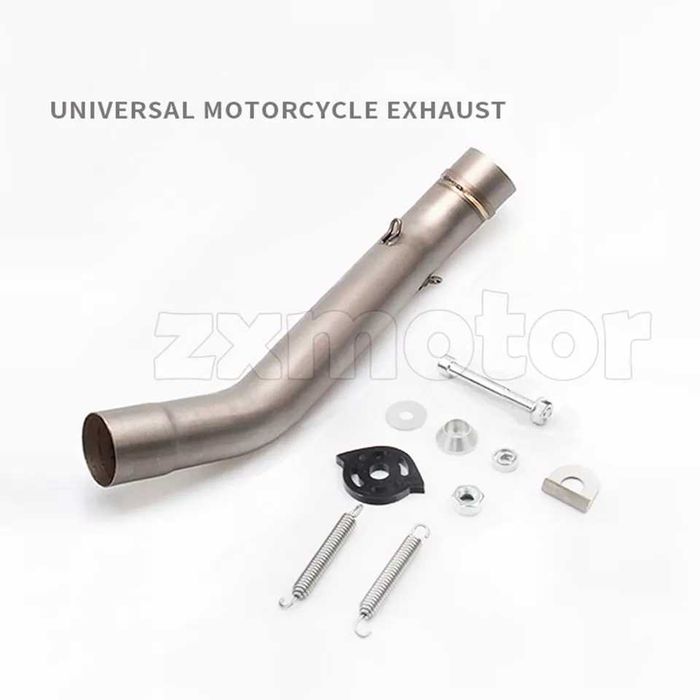 Генерация средна тръба за Kawasaki Z750 2007 до2013 неръждаема стомана