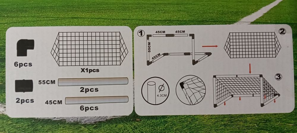 Poarta minifotbal pentru copii