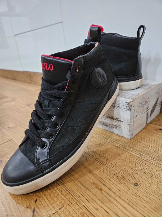 Pantofi sport stil gheata Polo Ralph Lauren barbati , aproape noi