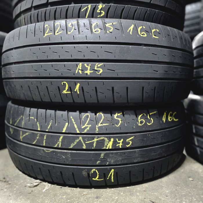 2x 225/65/16C VARA PIRELLI 2021 Stare excelentă