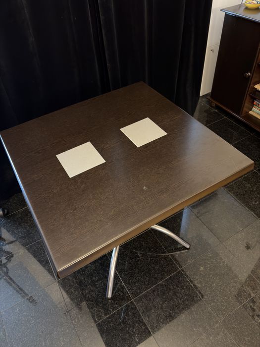 Masa de bucatarie patrata 80 cm