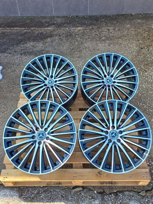20 Mercedes /AMG 8.5j et35 9.5j et40 W221 W222 W223 Black Polish