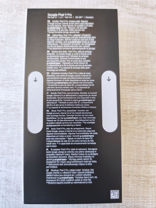 НОВ Google Pixel 9 Pro 5G 128GB 16RAM Hazel / Obsidian Гаранция!