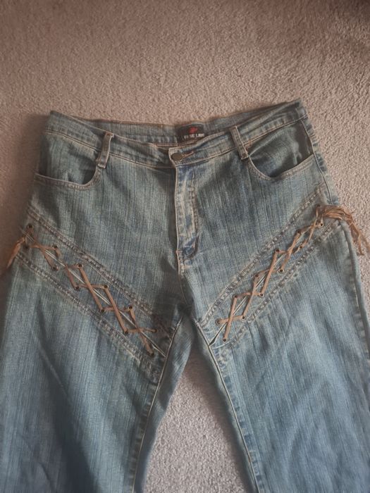 Flared/bootcut Дънки Y2K