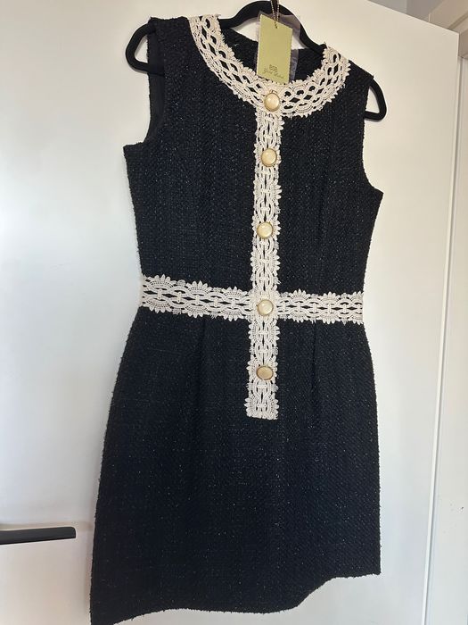 Рокля BSB - ламе и дантела