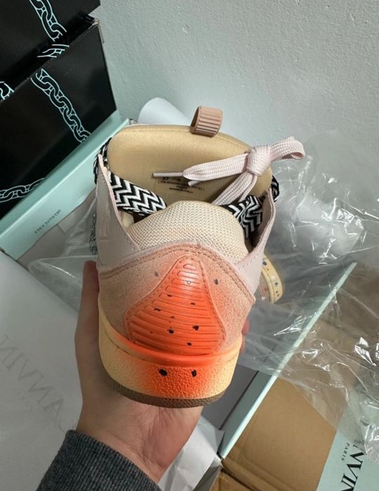 Lanvin curb sneakers