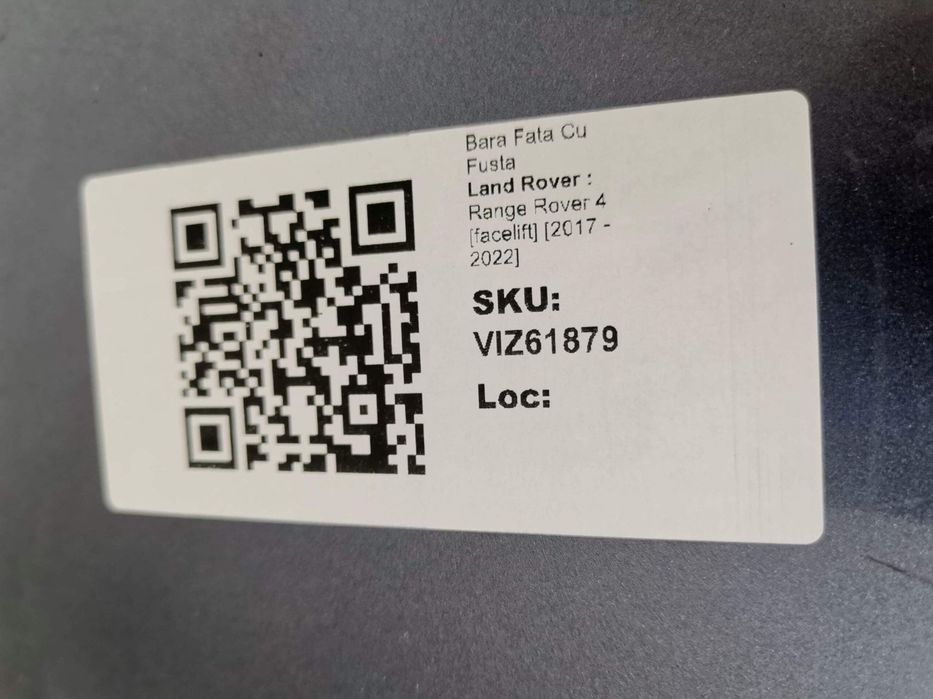 Bara Fata Cu Fusta Land Rover Range Rover 4 [facelift] 2017 2018 2019