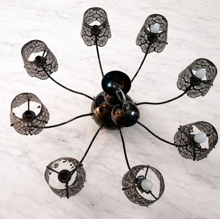 Люстра 8 рожковая