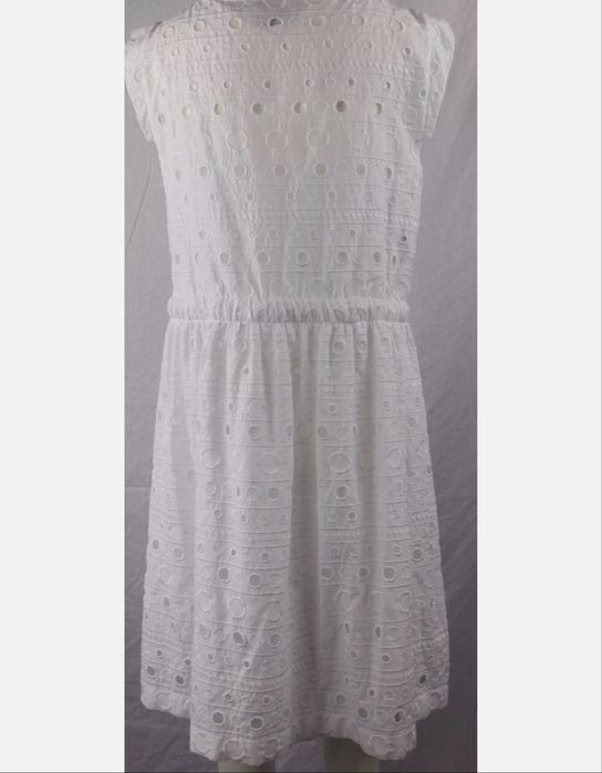 Белое платье Moschino