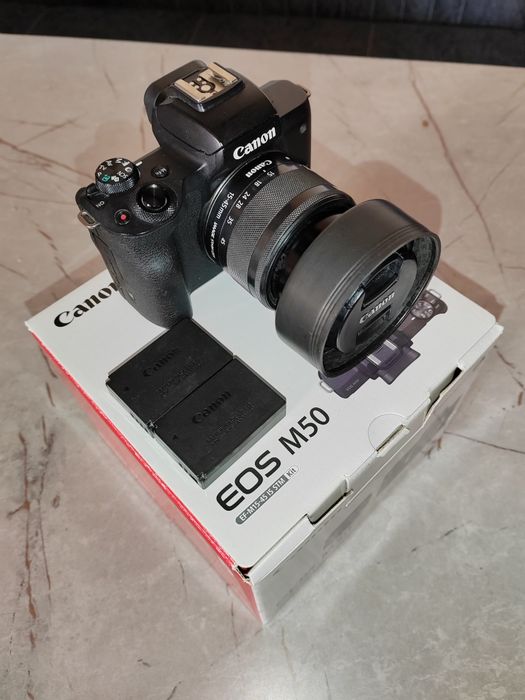 Canon eos M50 kit ef M15-45